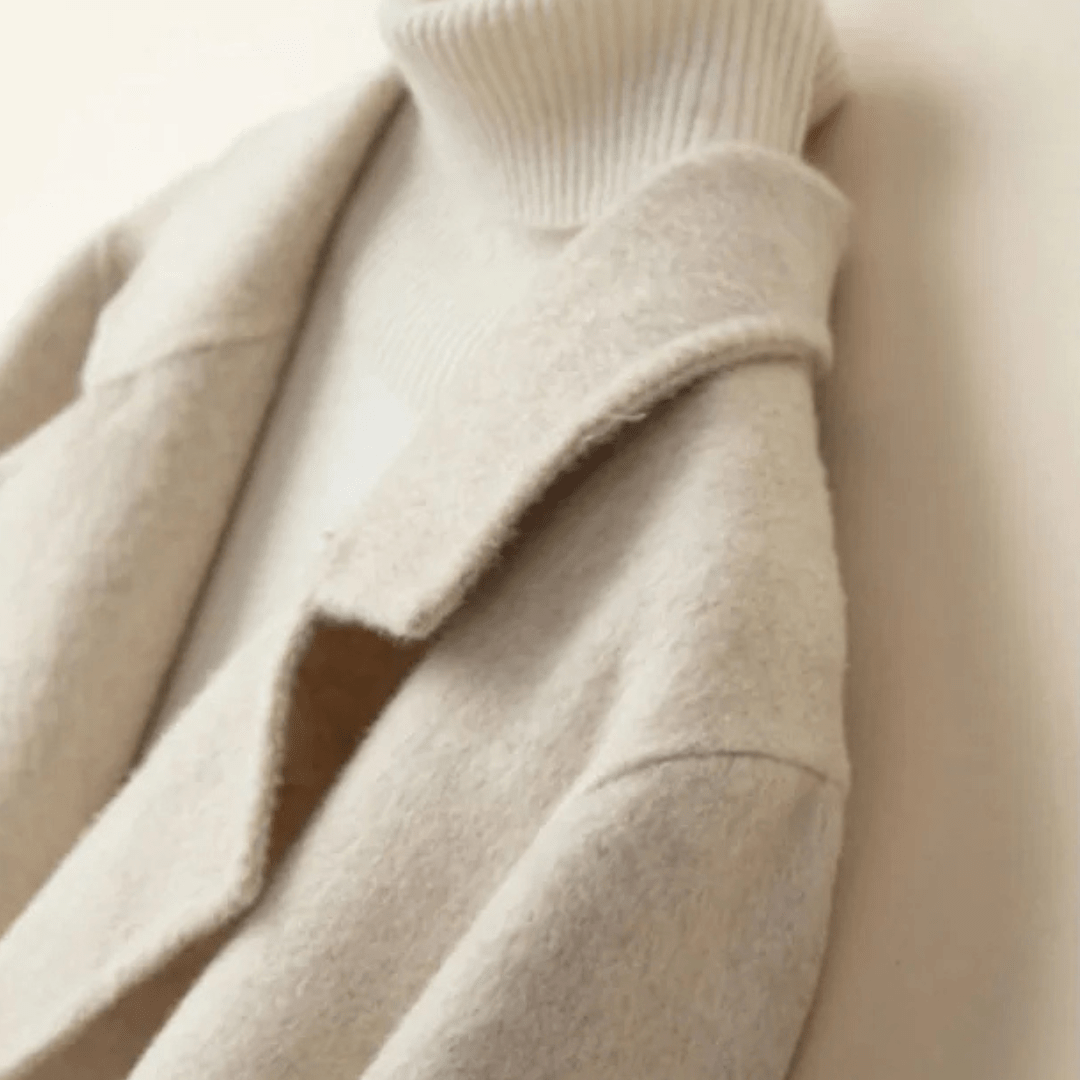 Manteau court croisé pour femmes