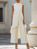 Eljiana | Combinaison sans manches pour femmes avec jambes larges