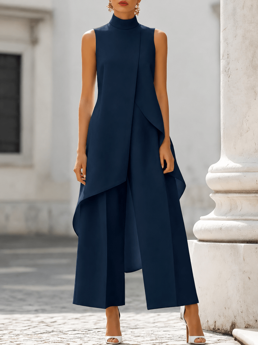 Eljiana | Combinaison sans manches pour femmes avec jambes larges