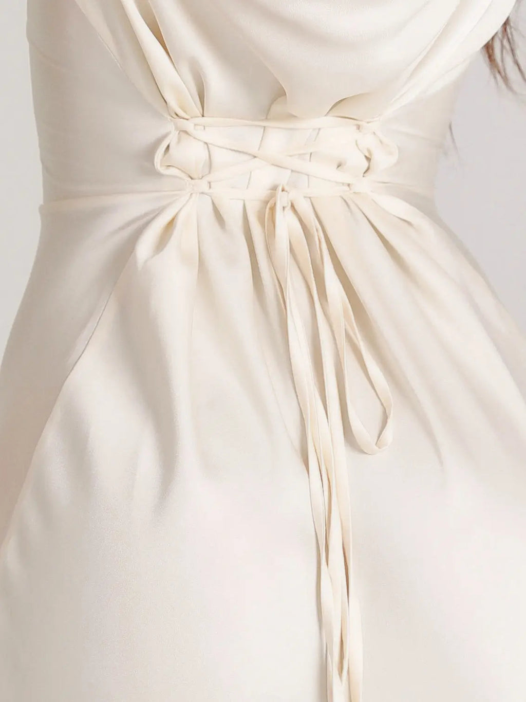 Ophelia | Robe Maxi Ajustée à Manches Longues pour Femmes