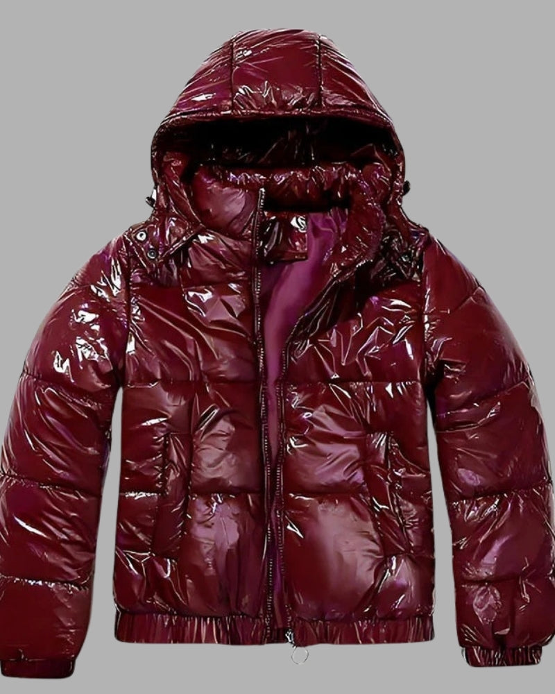 Doudoune d'hiver – vêtement brillant pour femmes par temps froid
