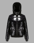 Doudoune d'hiver – vêtement brillant pour femmes par temps froid