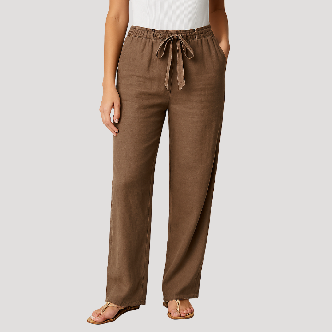 Reyna | Pantalons larges à cordon de serrage pour femmes