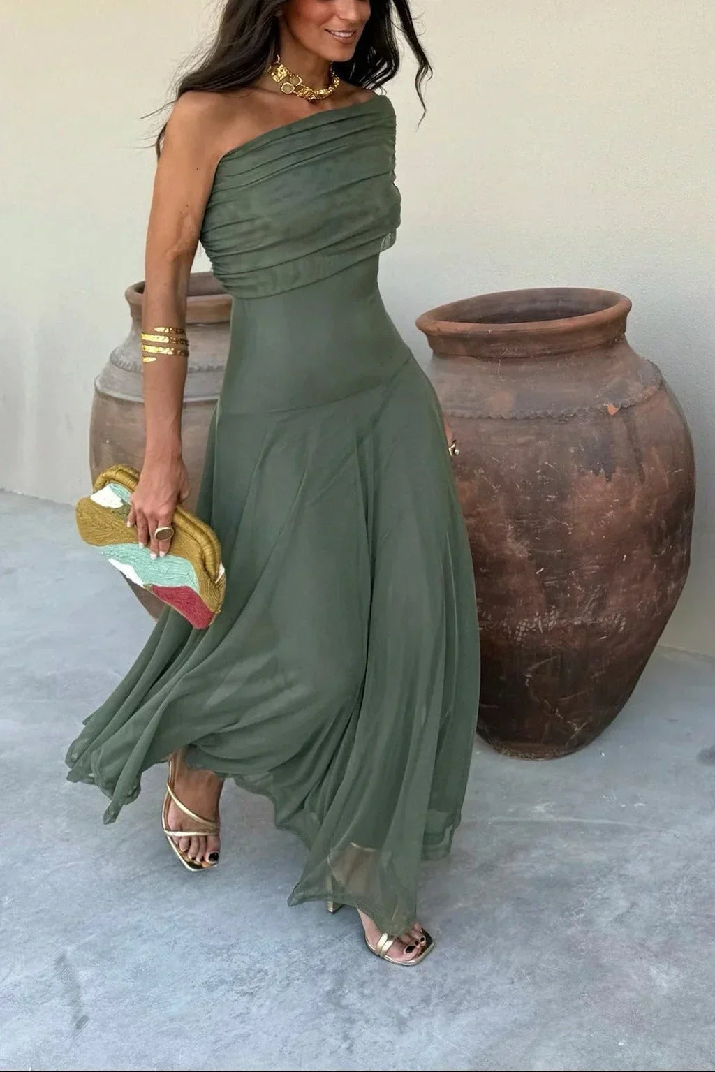 Robe Moulante Élégante Femme – Robe de Soirée et Mariage