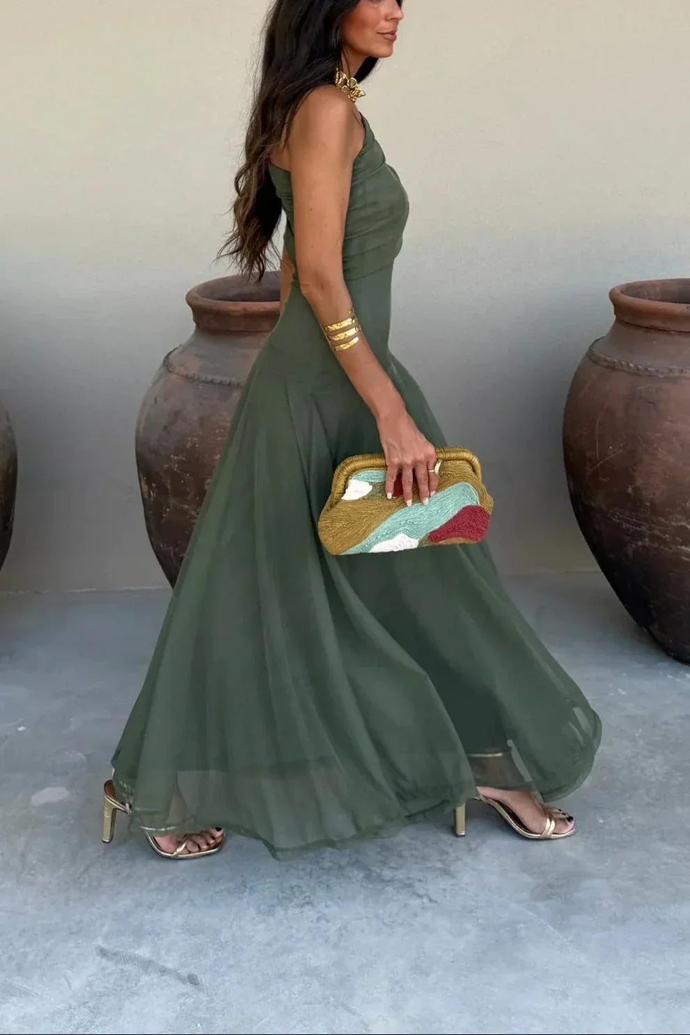 Robe Moulante Élégante Femme – Robe de Soirée et Mariage