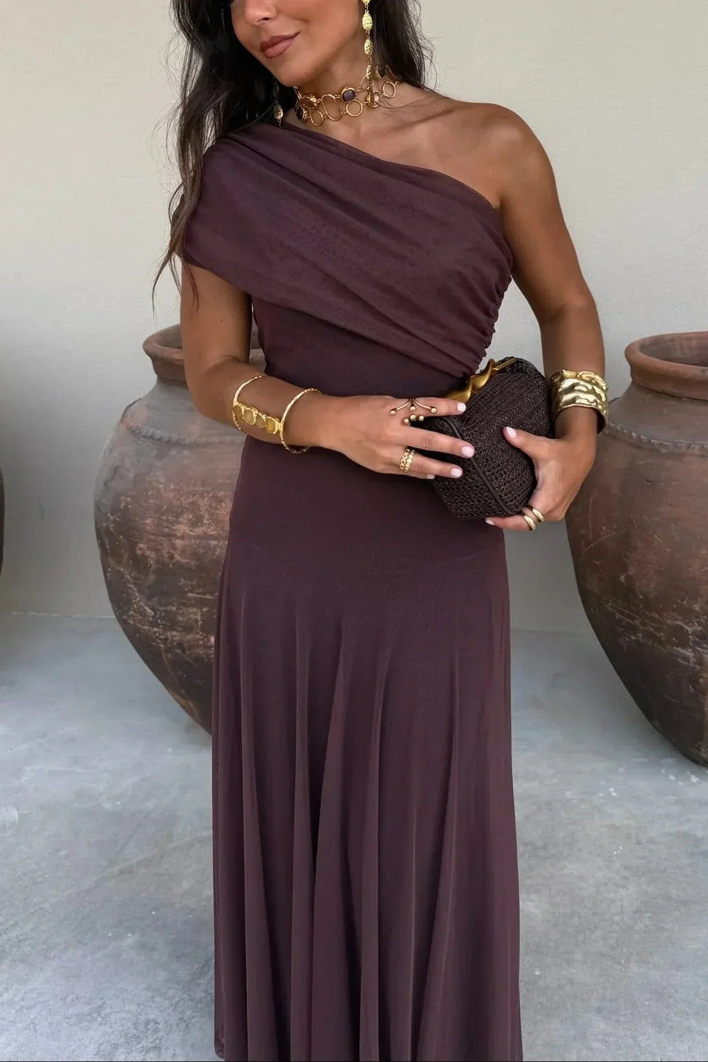 Robe Moulante Élégante Femme – Robe de Soirée et Mariage