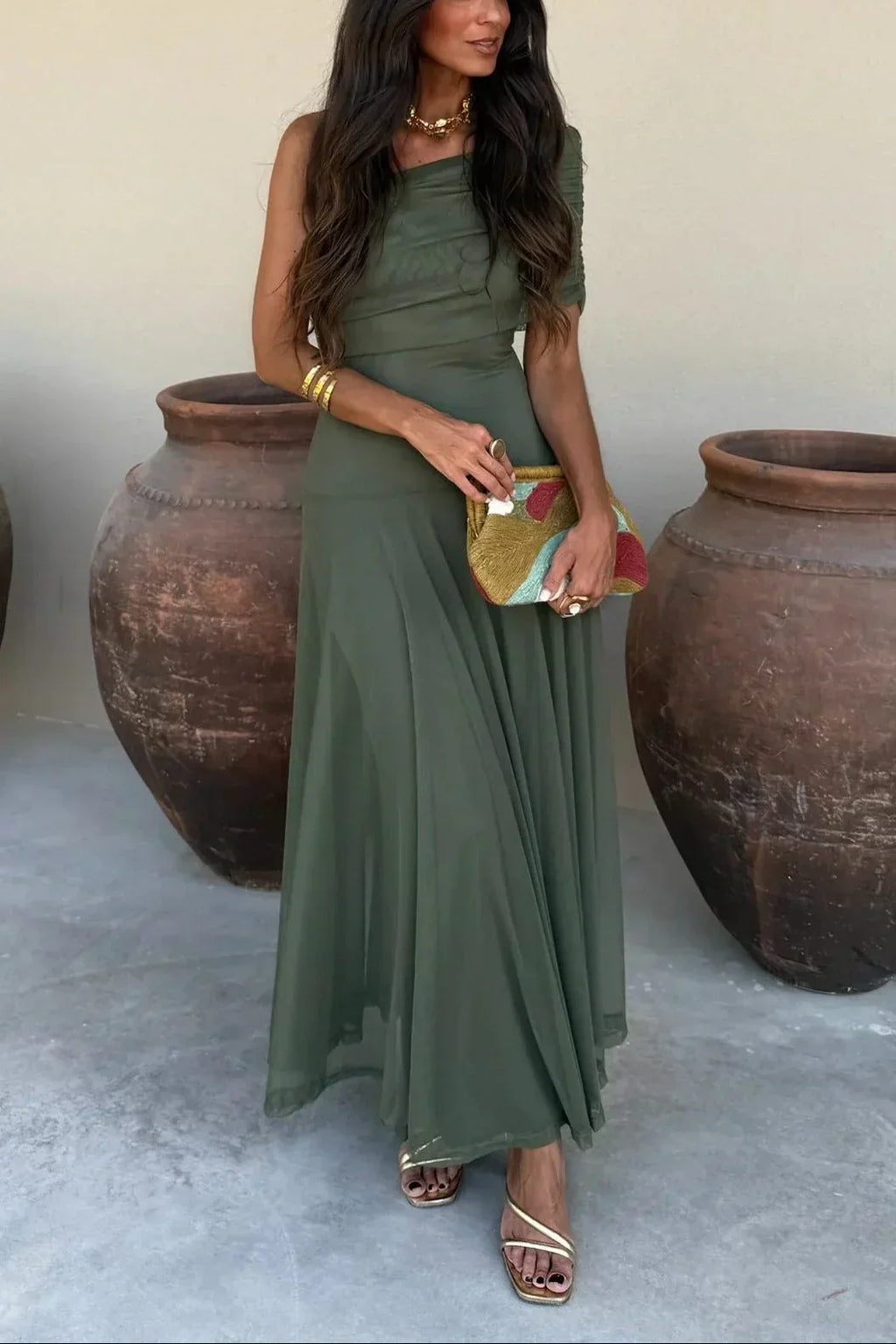 Robe Moulante Élégante Femme – Robe de Soirée et Mariage