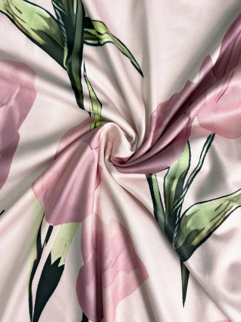 Robe Maxi Femme avec Ensemble Veste | Floral Rose