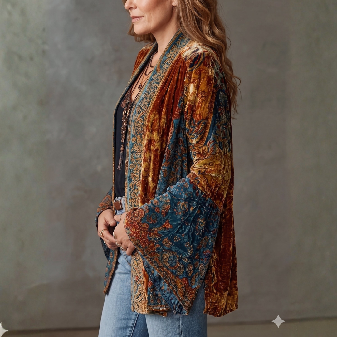 Clavella | Manteau pour femmes à motifs de style bohème