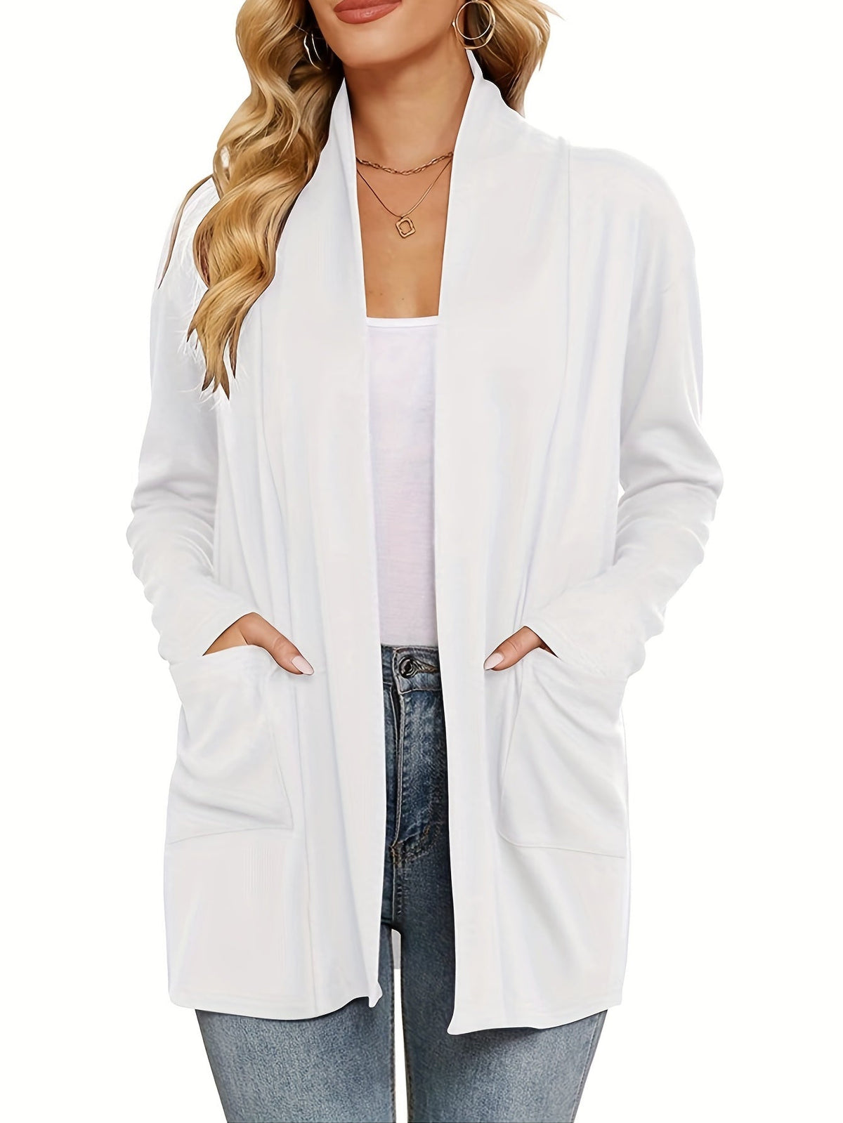 Louise - Gilet Tricoté Oversize Élégant