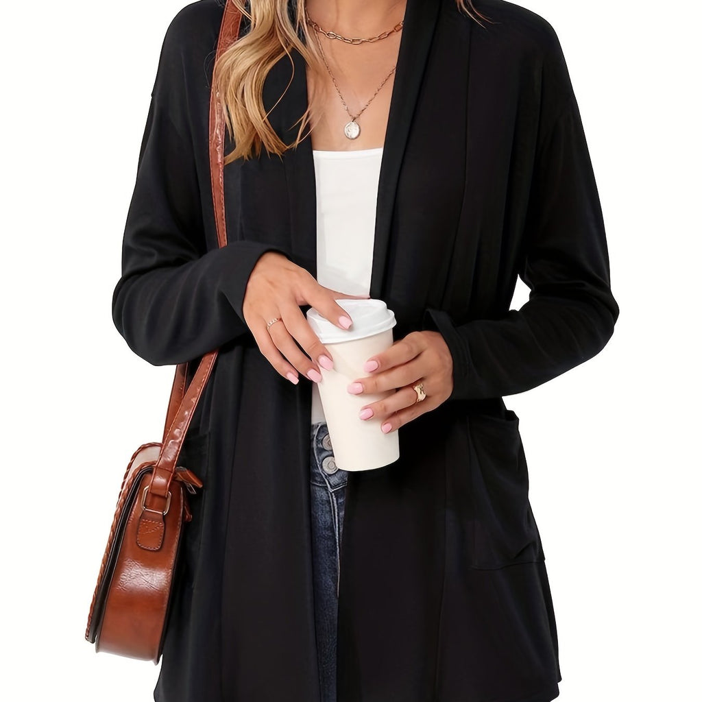 Louise - Gilet Tricoté Oversize Élégant