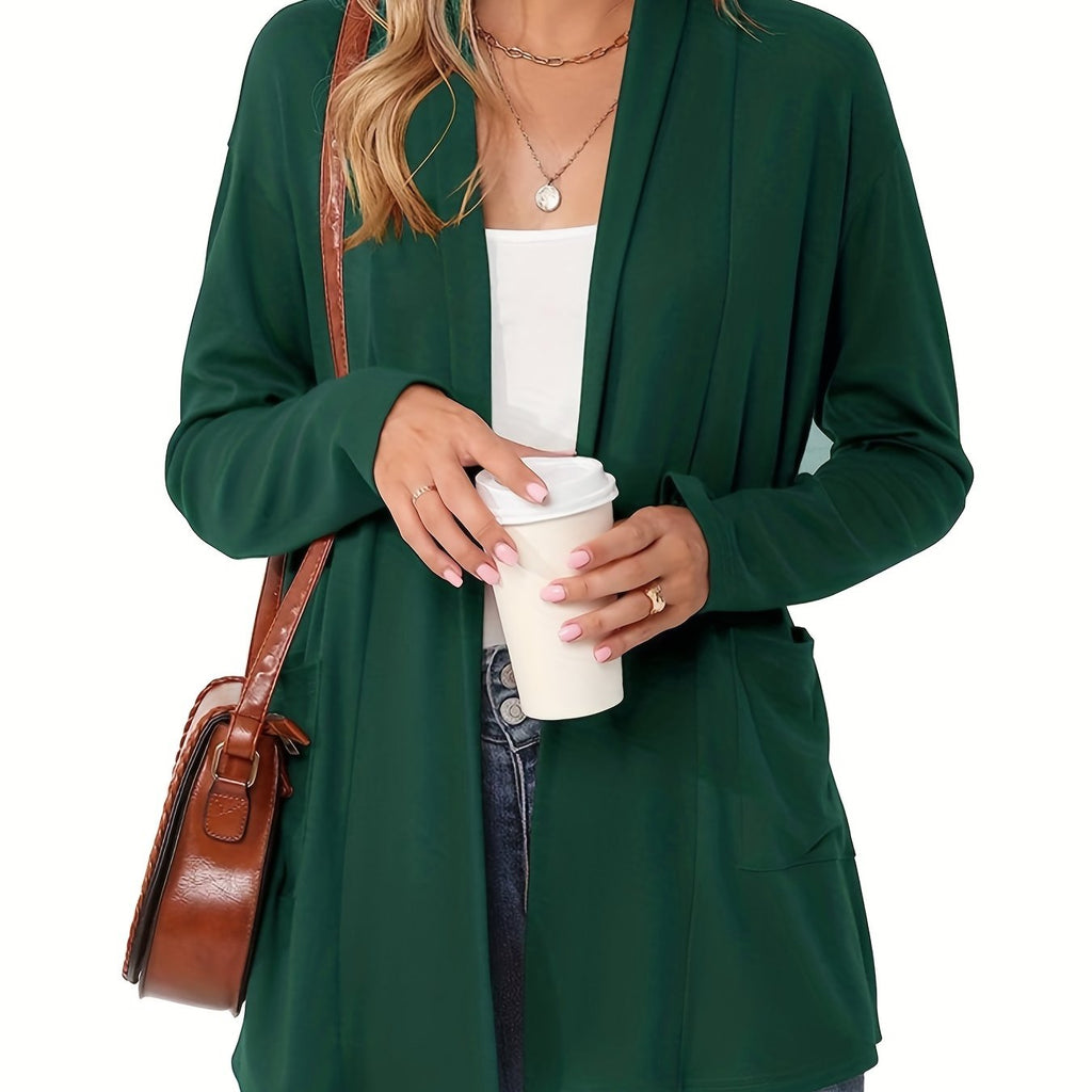 Louise - Gilet Tricoté Oversize Élégant