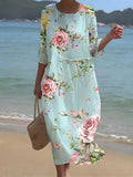MW | Robe maxi à motifs floraux