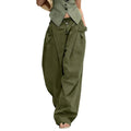 Taviana | Pantalon Harem Volumineux avec Plis