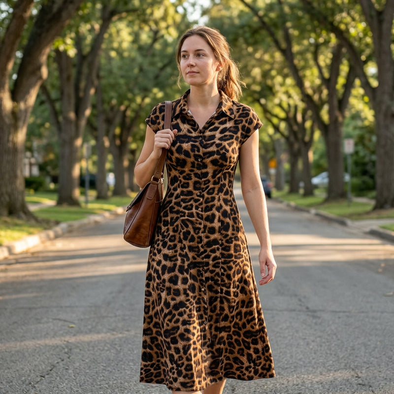 Joralia | Robe maxi respirante pour courbes élégantes