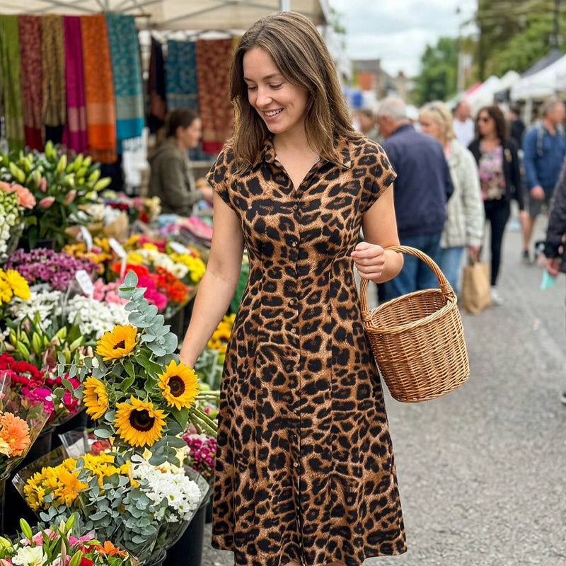 Joralia | Robe maxi respirante pour courbes élégantes