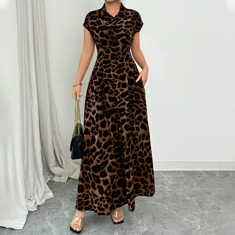 Joralia | Robe maxi respirante pour courbes élégantes