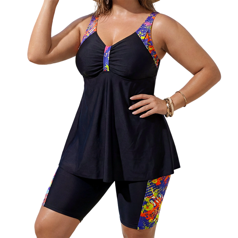 Xeralia | Tankini sculptant avec shorts confortables