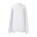 Cyriss | Robe Mini Élégante avec Manches Cape Fluides