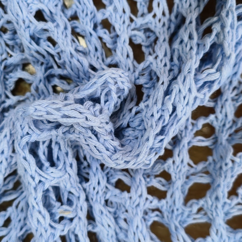 Jasheil | Haut en tricot ajouré décontracté avec décolleté en V