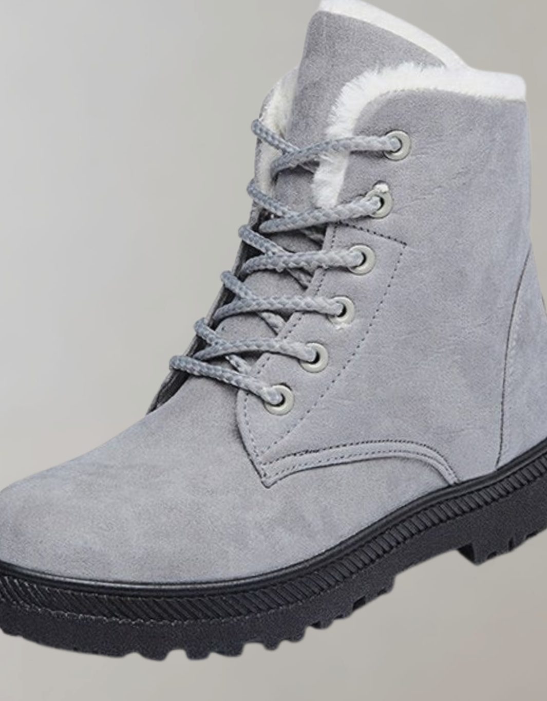 Luisa | Bottines Femme Chaudes et Doublées Bottes d'Hiver en Suédine