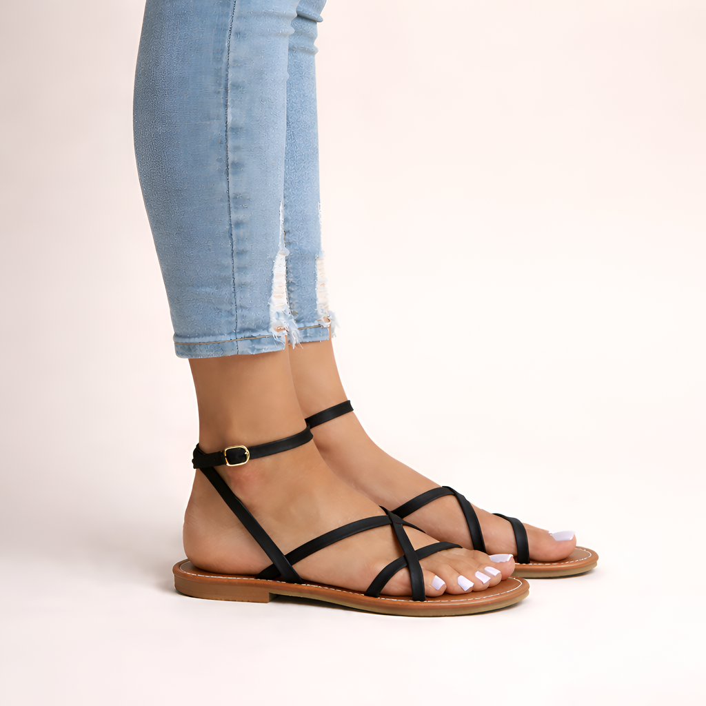 Leah - Sandales d'été confortables à semelle souple