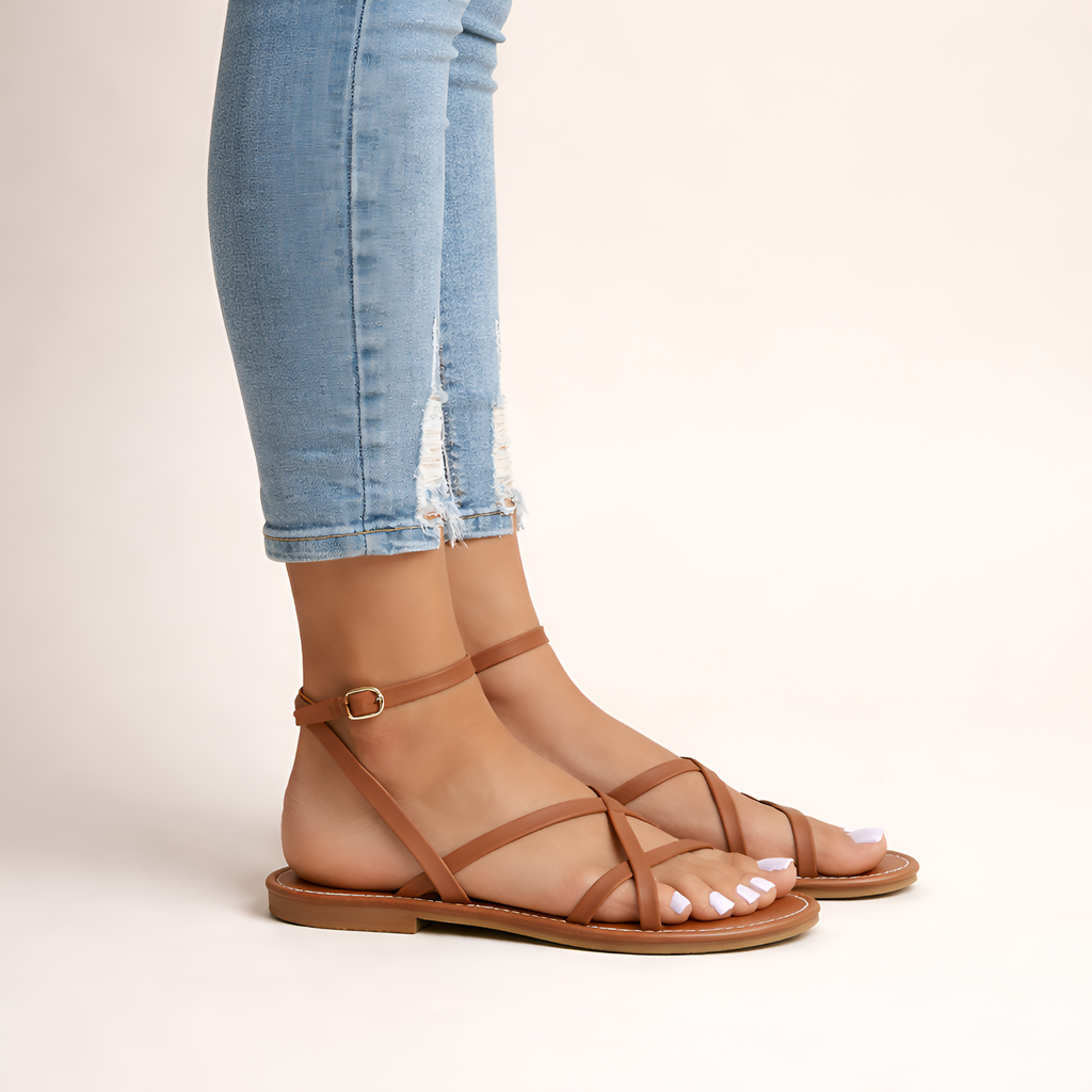 Leah - Sandales d'été confortables à semelle souple
