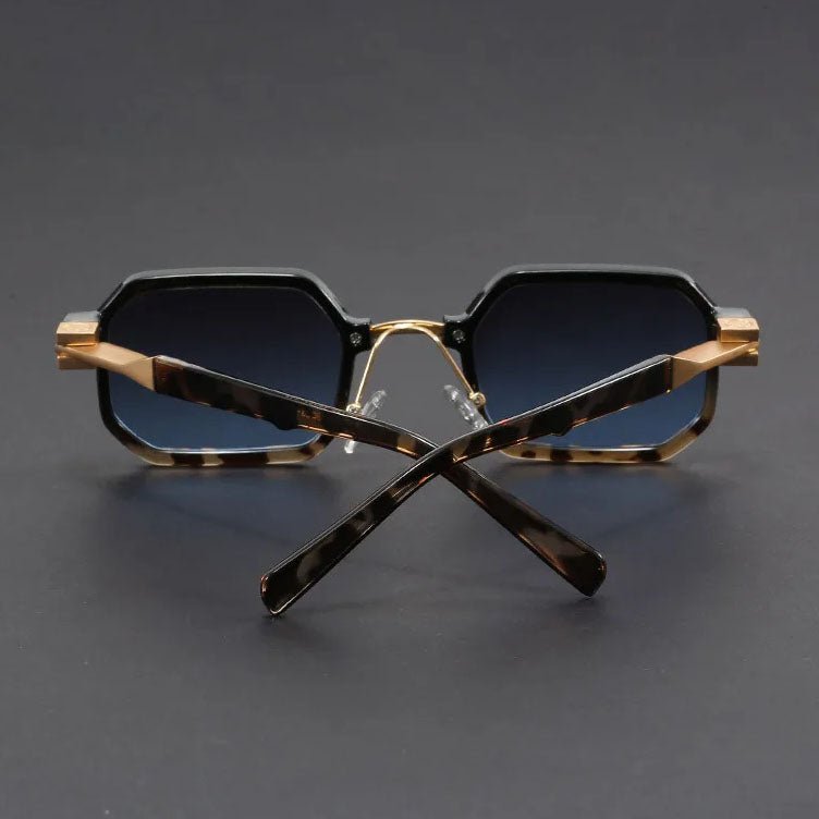 Evelyn | Lunettes de soleil Octagon Fini Mat Acétate Protection UV