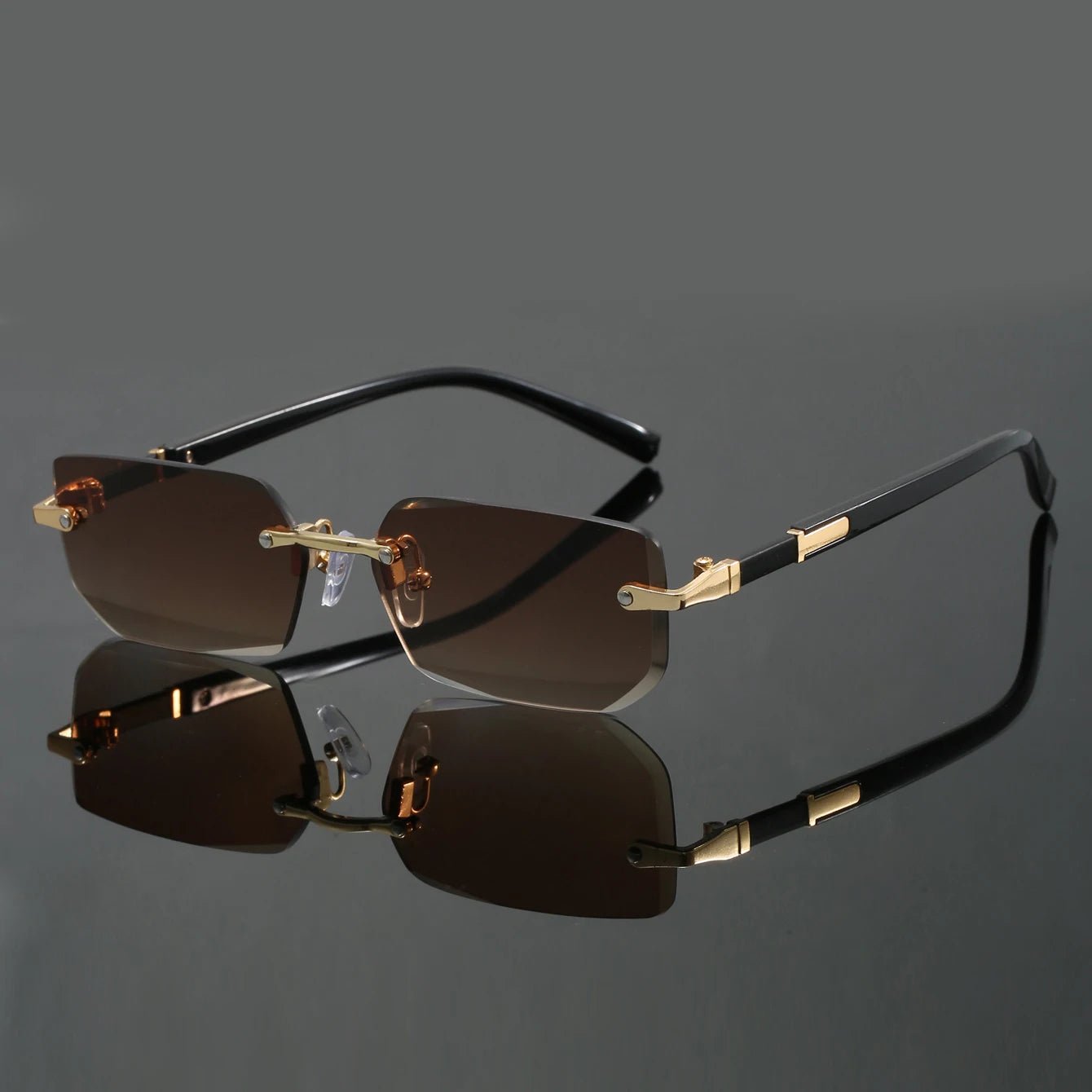 Alexander | Lunettes de soleil sans monture avec protection UV400, légères