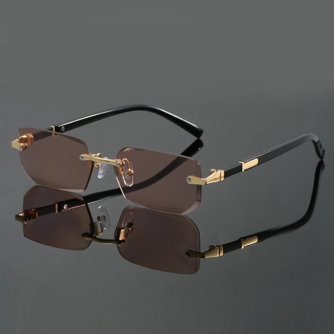 Alexander | Lunettes de soleil sans monture avec protection UV400, légères