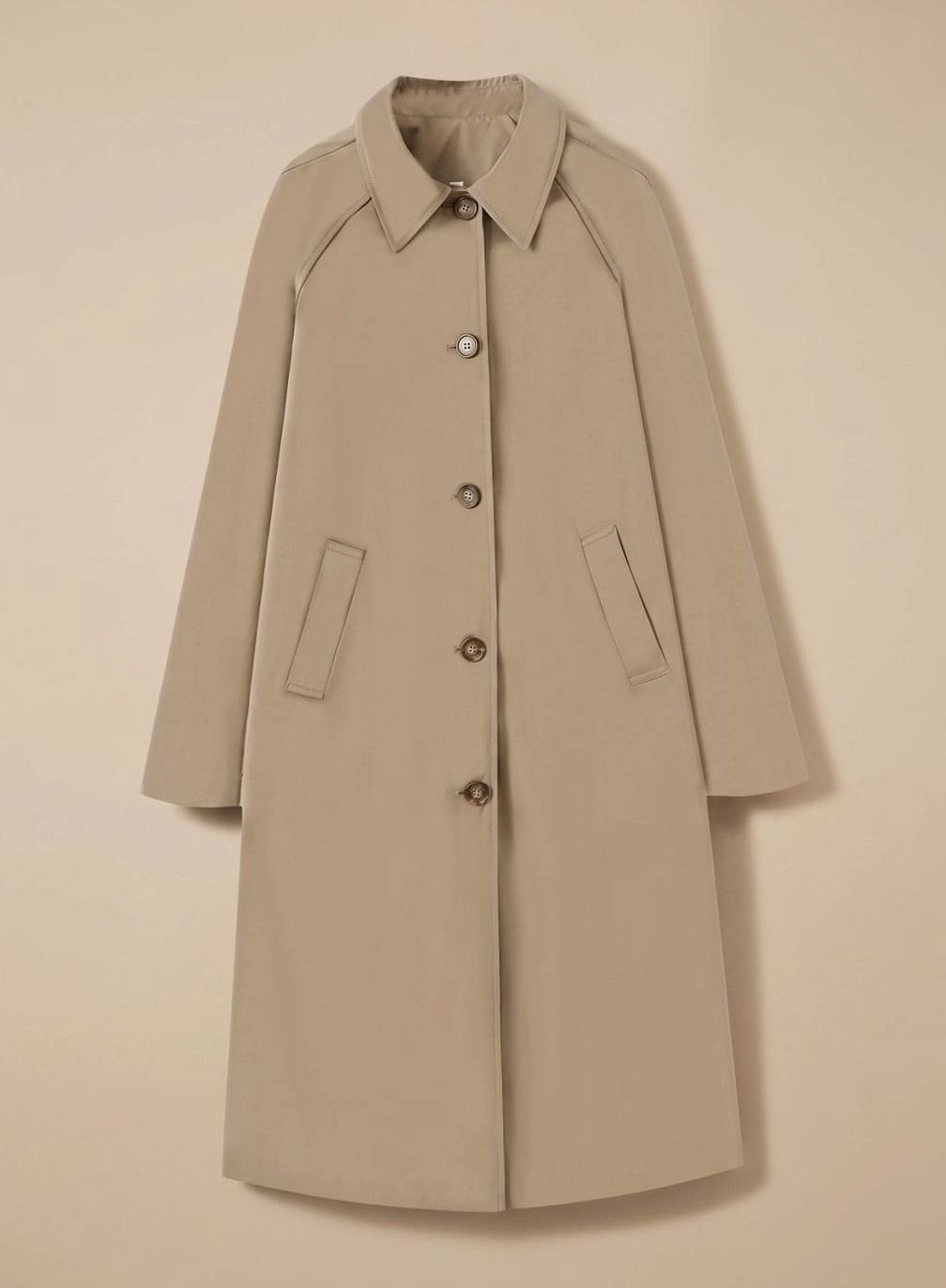 Johanna | Trench-coat Femme Long Manteau Élégant avec Poches Latérales