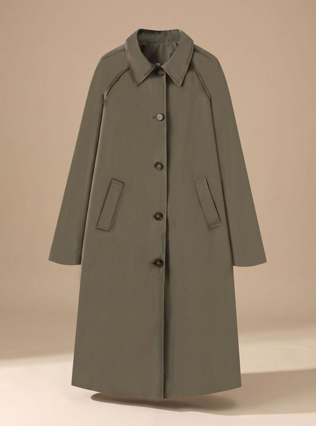 Johanna | Trench-coat Femme Long Manteau Élégant avec Poches Latérales