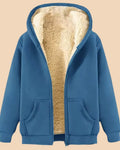 Hoodie Chaud – Veste en Fleece avec Fermeture Éclair pour le Quotidien