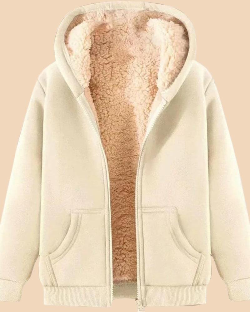 Hoodie Chaud – Veste en Fleece avec Fermeture Éclair pour le Quotidien