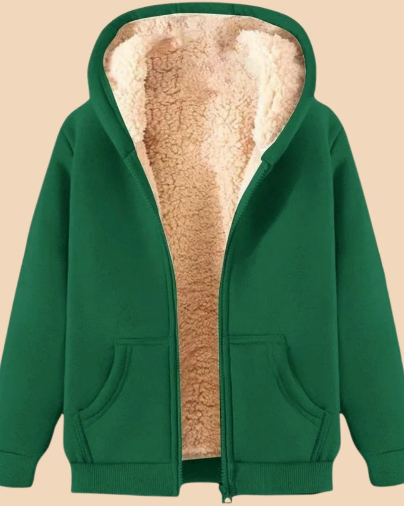 Hoodie Chaud – Veste en Fleece avec Fermeture Éclair pour le Quotidien