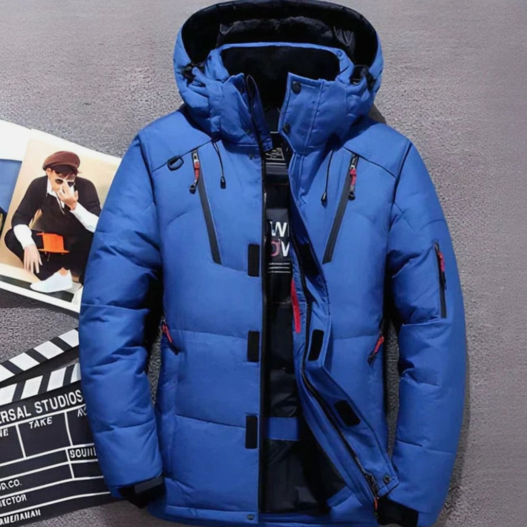 Greta | Veste d'hiver femme avec capuche, rembourrée et poches zippées