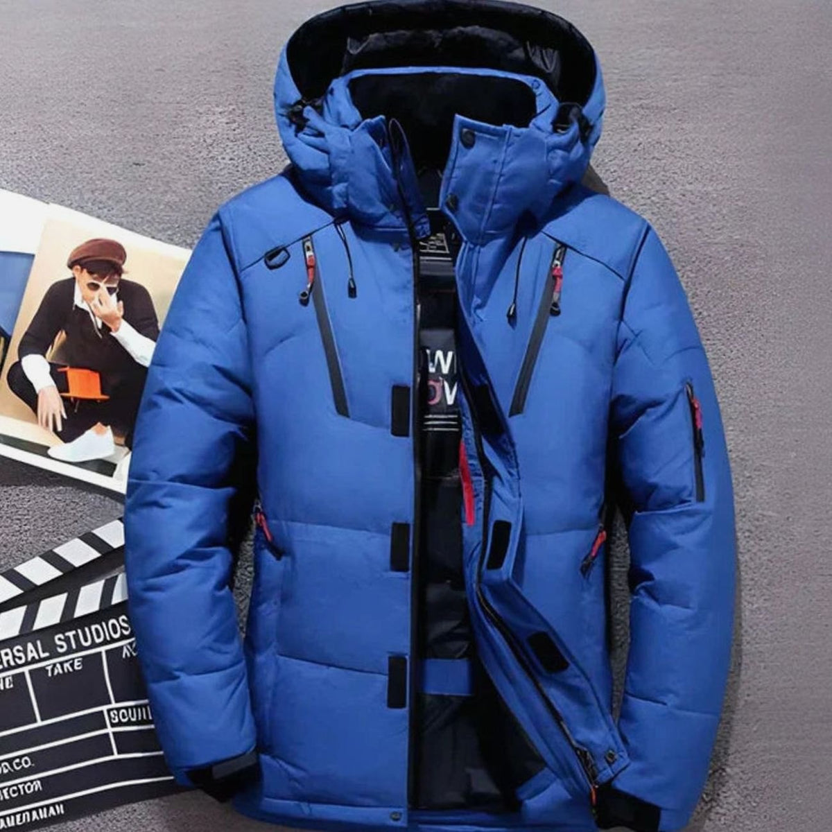 Greta | Veste d'hiver femme avec capuche, rembourrée et poches zippées