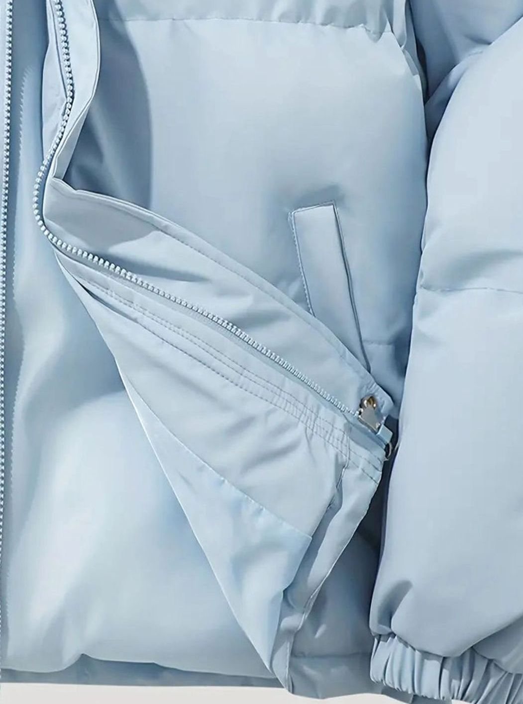 Elfriede | Veste d'hiver femme chaude matelassée à col montant
