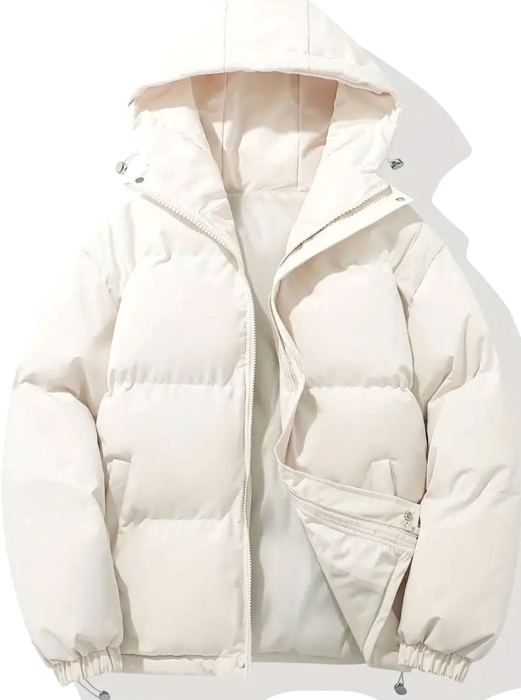 Elfriede | Veste d'hiver femme chaude matelassée à col montant