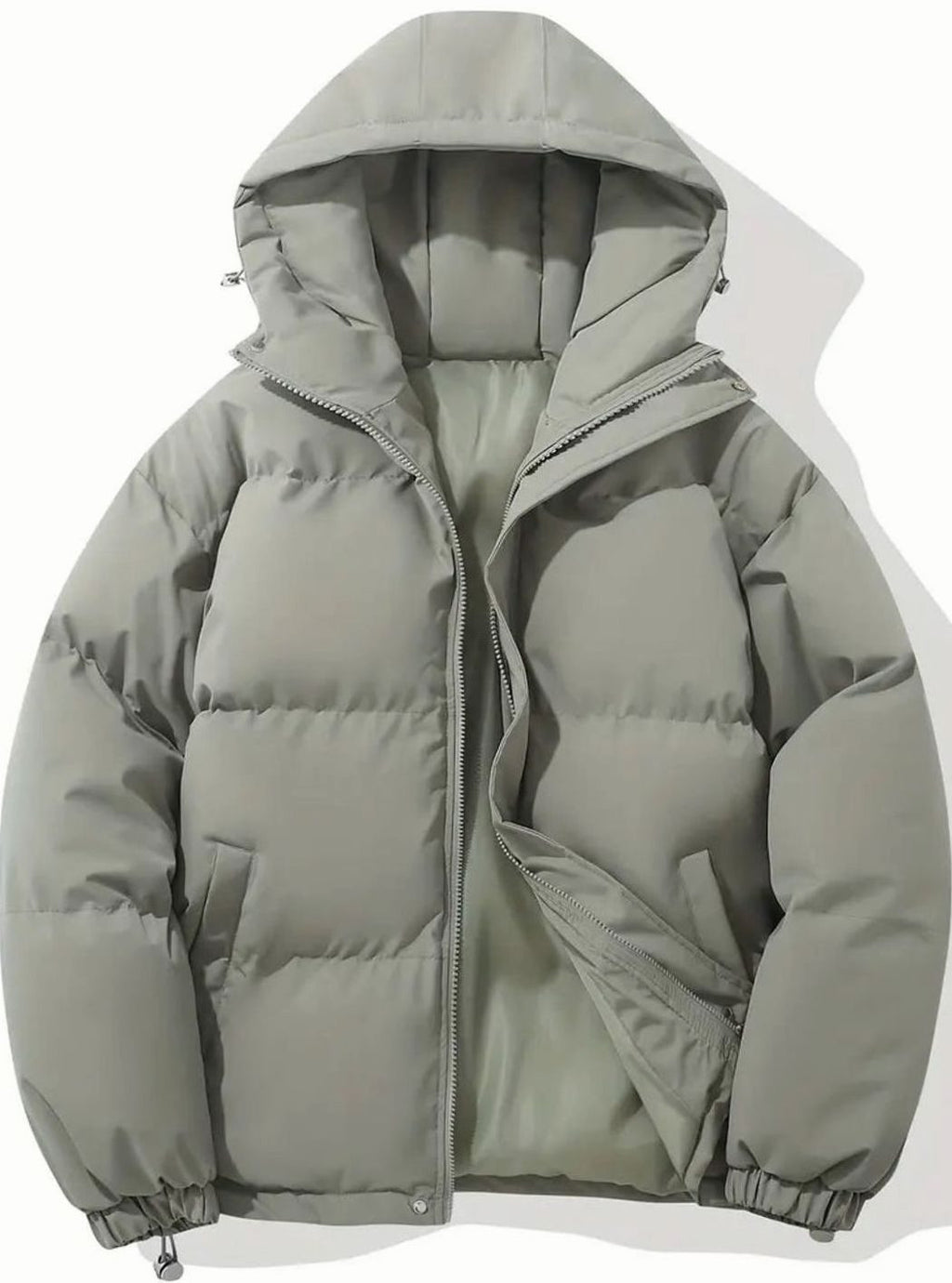 Elfriede | Veste d'hiver femme chaude matelassée à col montant