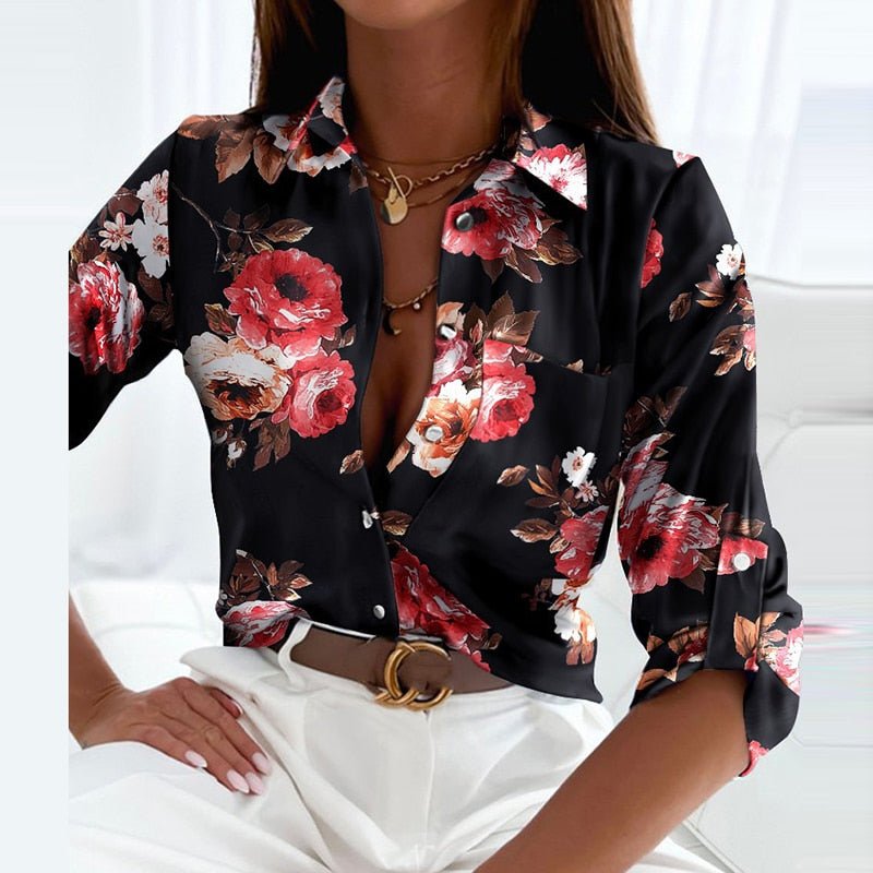 Elisa™ - Blouse Classique avec Col