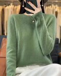 Pull en laine pour femmes – Pull en 100% laine mérinos pour l'automne et l'hiver