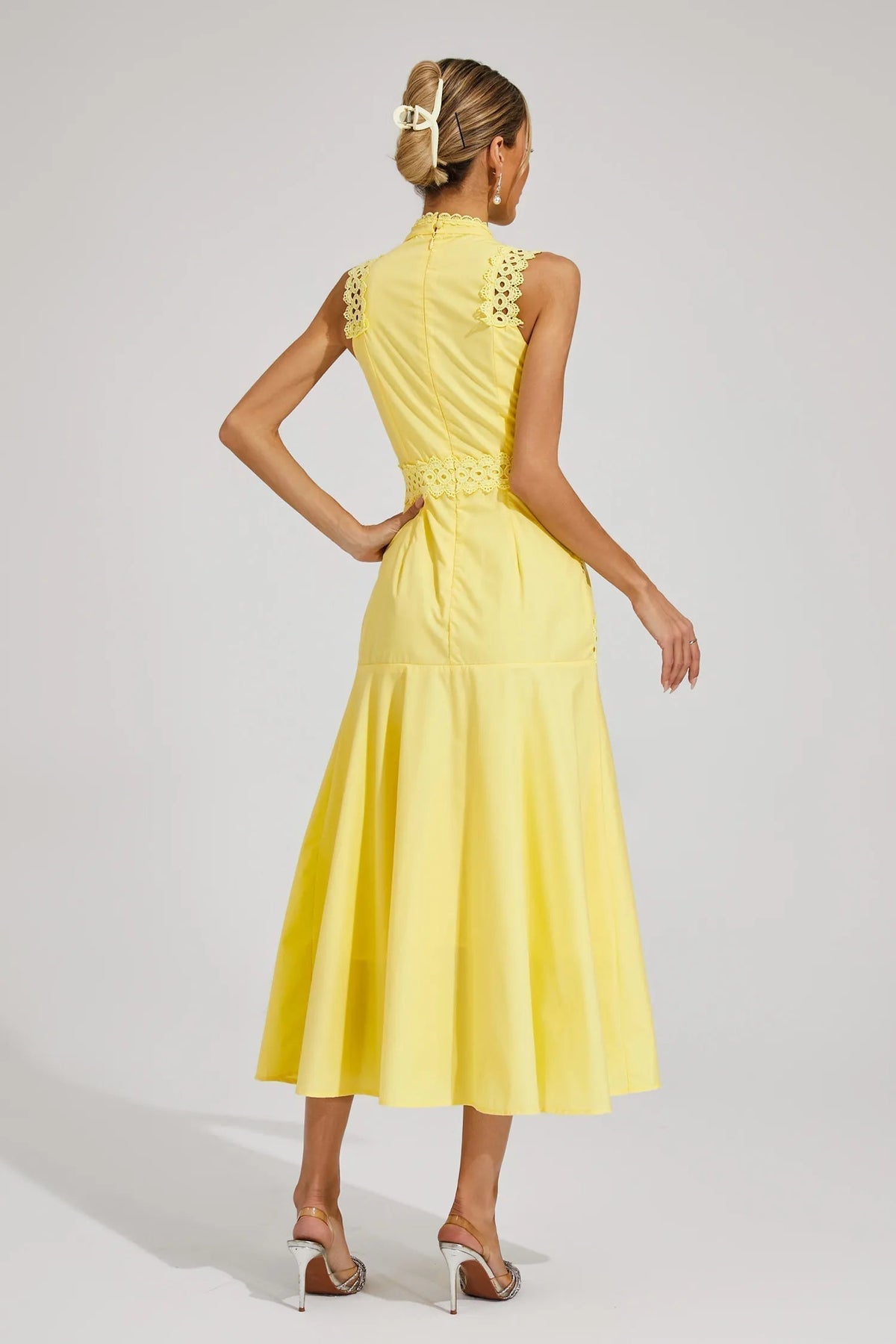 Robe Midi Invité de Mariage Femme | A-Ligne