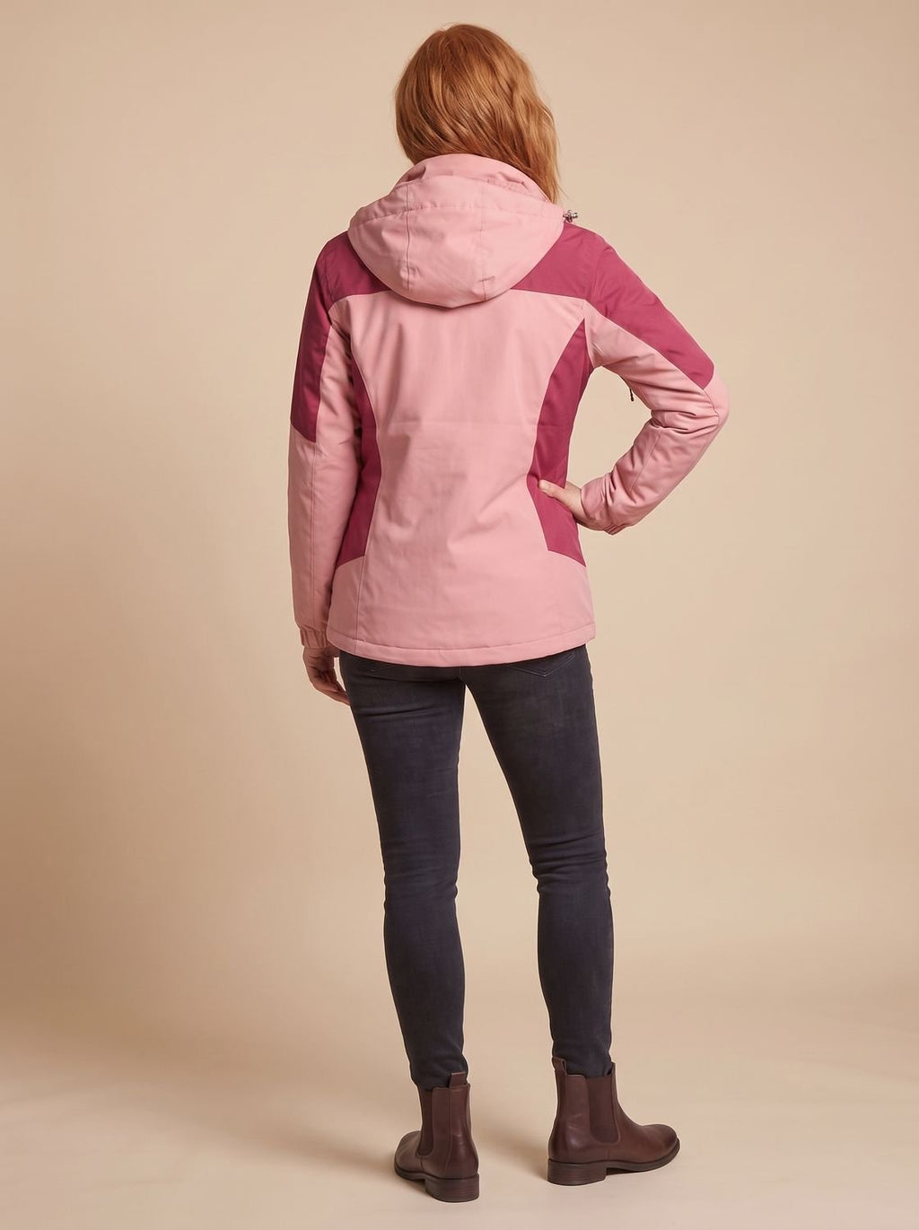 Evelyn | Veste d'extérieur en polaire softshell 2-en-1 à capuche pour femmes
