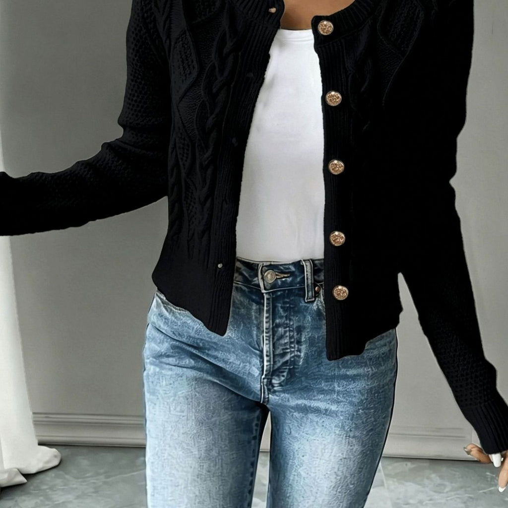 Mélanie - Gilet Court Élégant