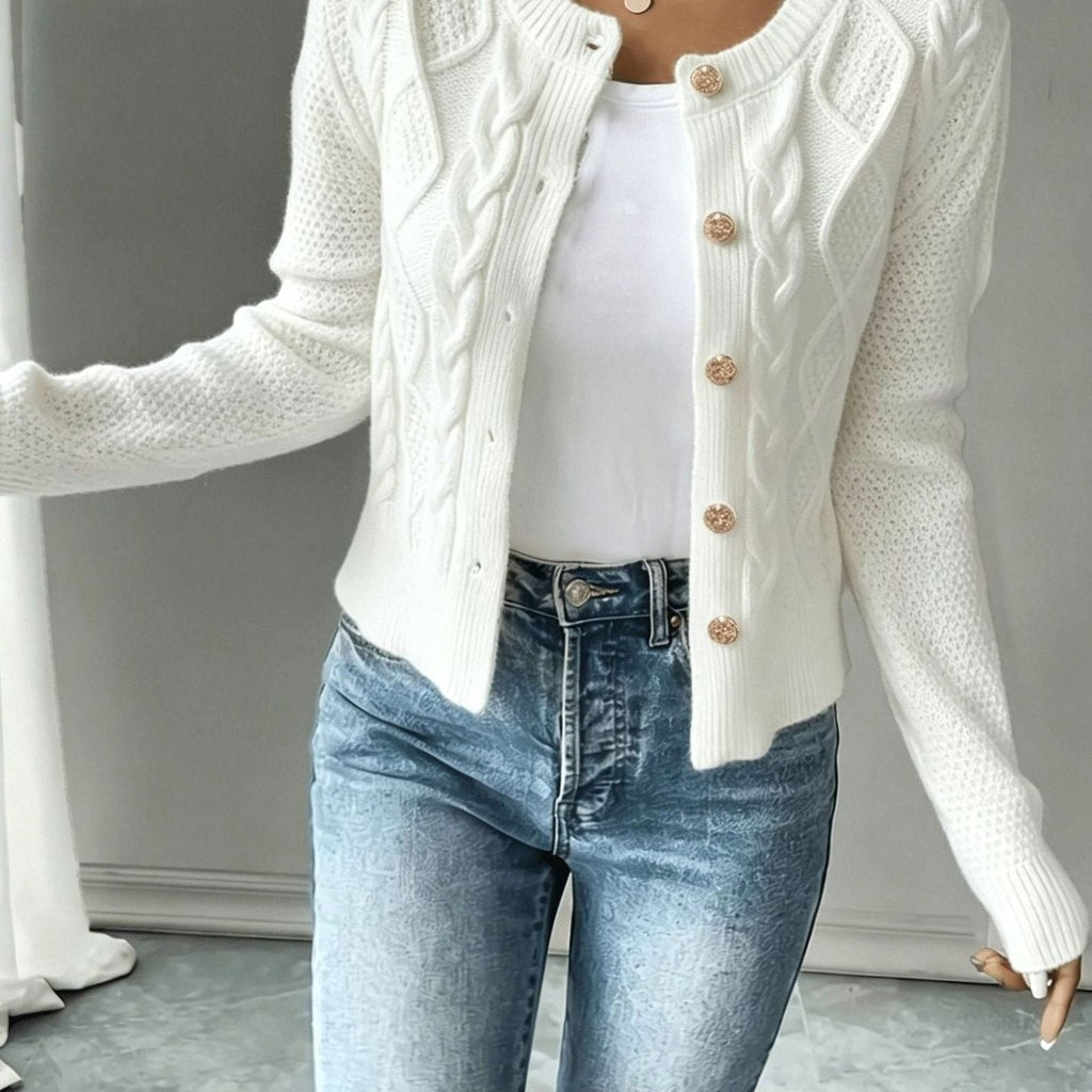Mélanie - Gilet Court Élégant
