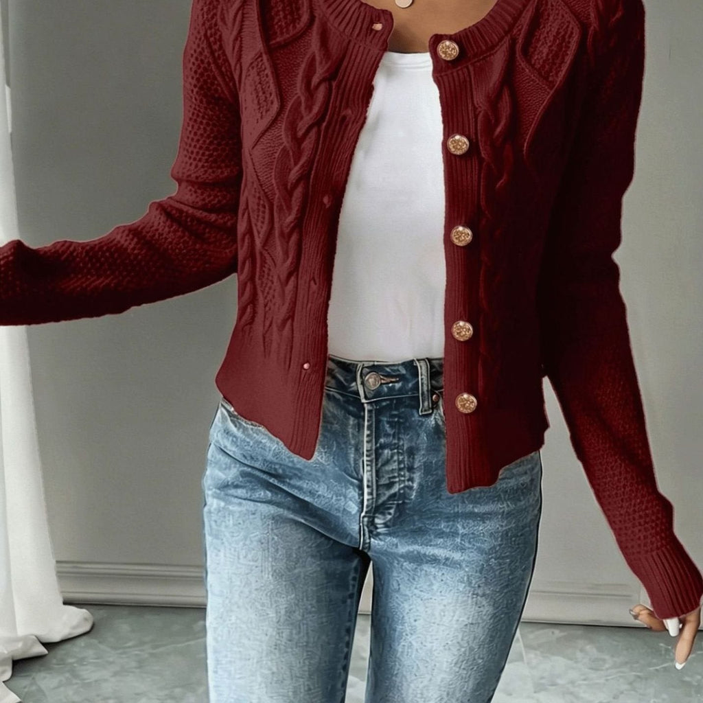 Mélanie - Gilet Court Élégant