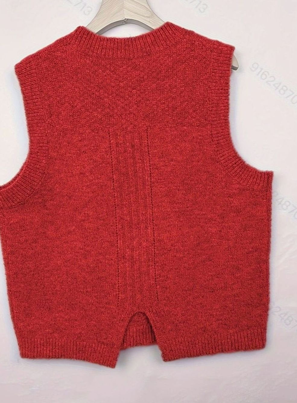 Pénélope | Gilet sans manches en tricot à torsades pour femmes, col rond