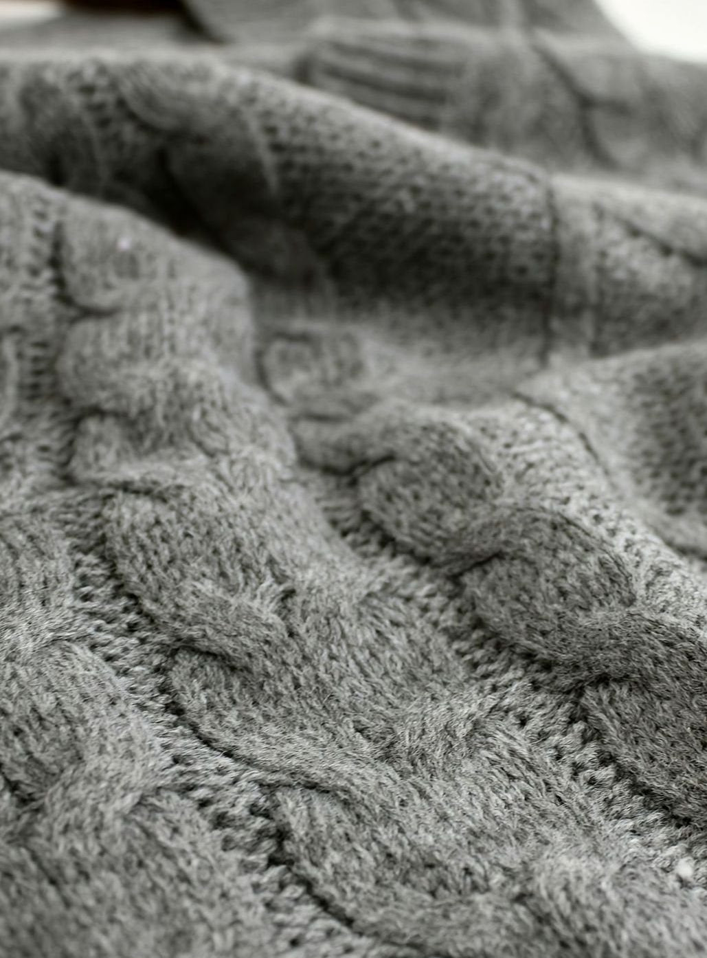 Camila | Gilet en maille torsadée pour femmes, décolleté en V, coupe décontractée