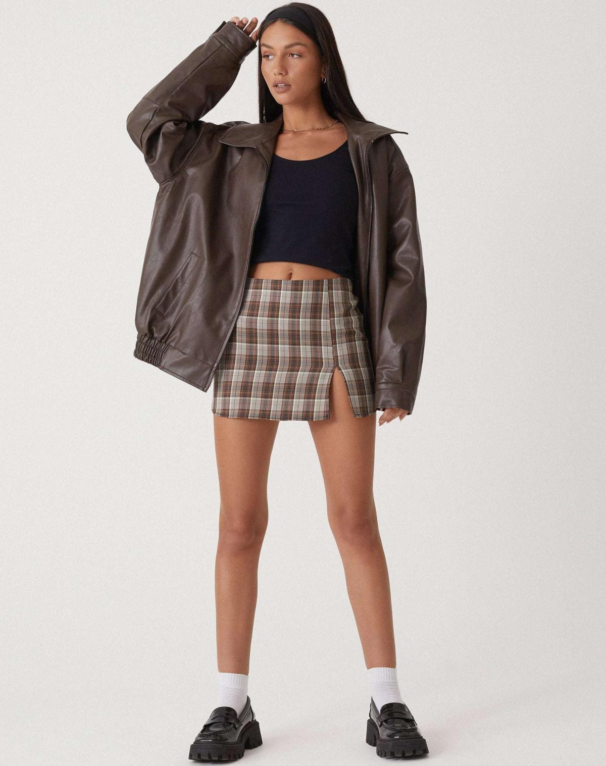Veste Oversized Femme – Avec Fermeture Éclair, Convient pour le Printemps et l'Automne